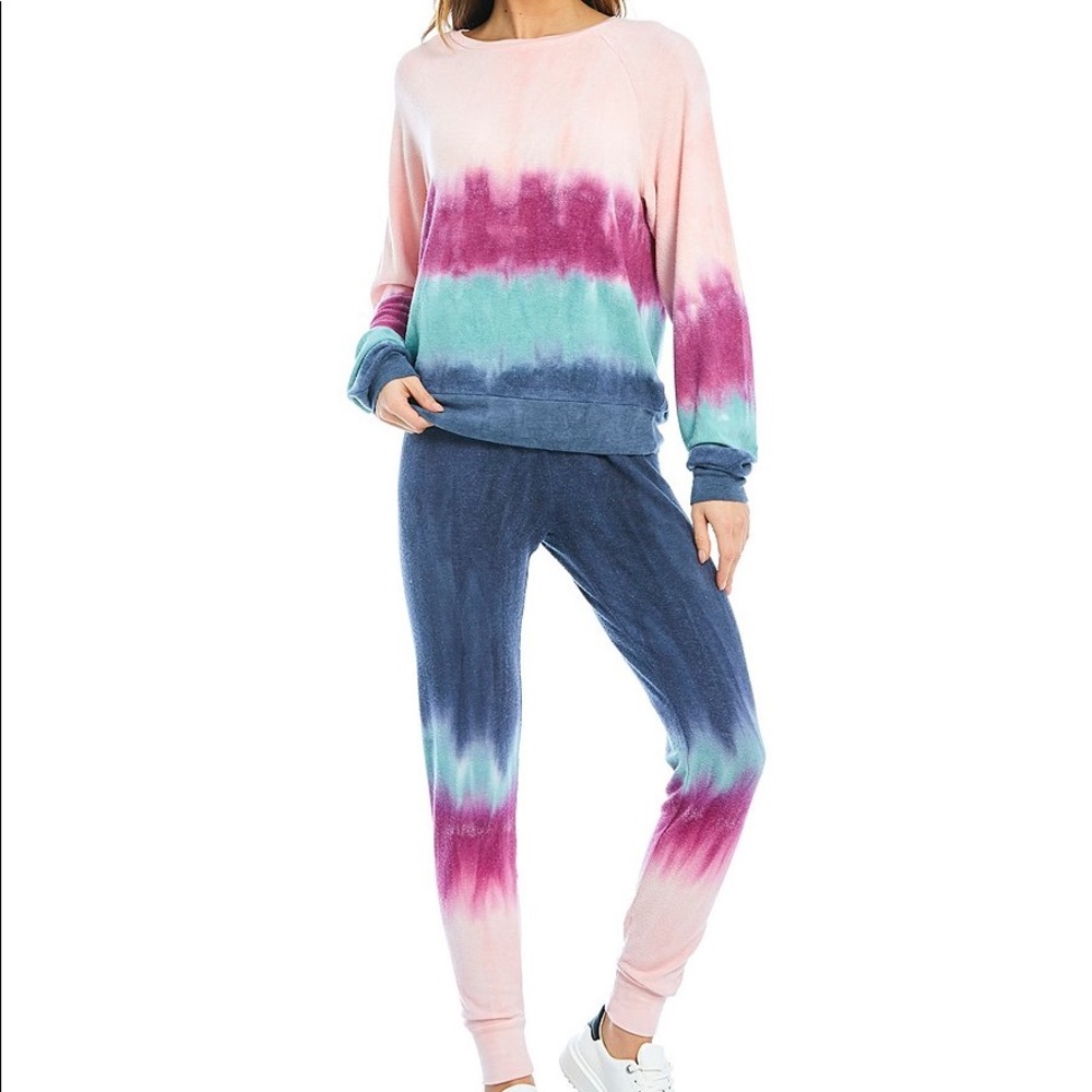 Wildfox Ombré Sweat Set (top and bottom) Size S